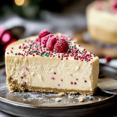 Sugar Cookie Cheesecake