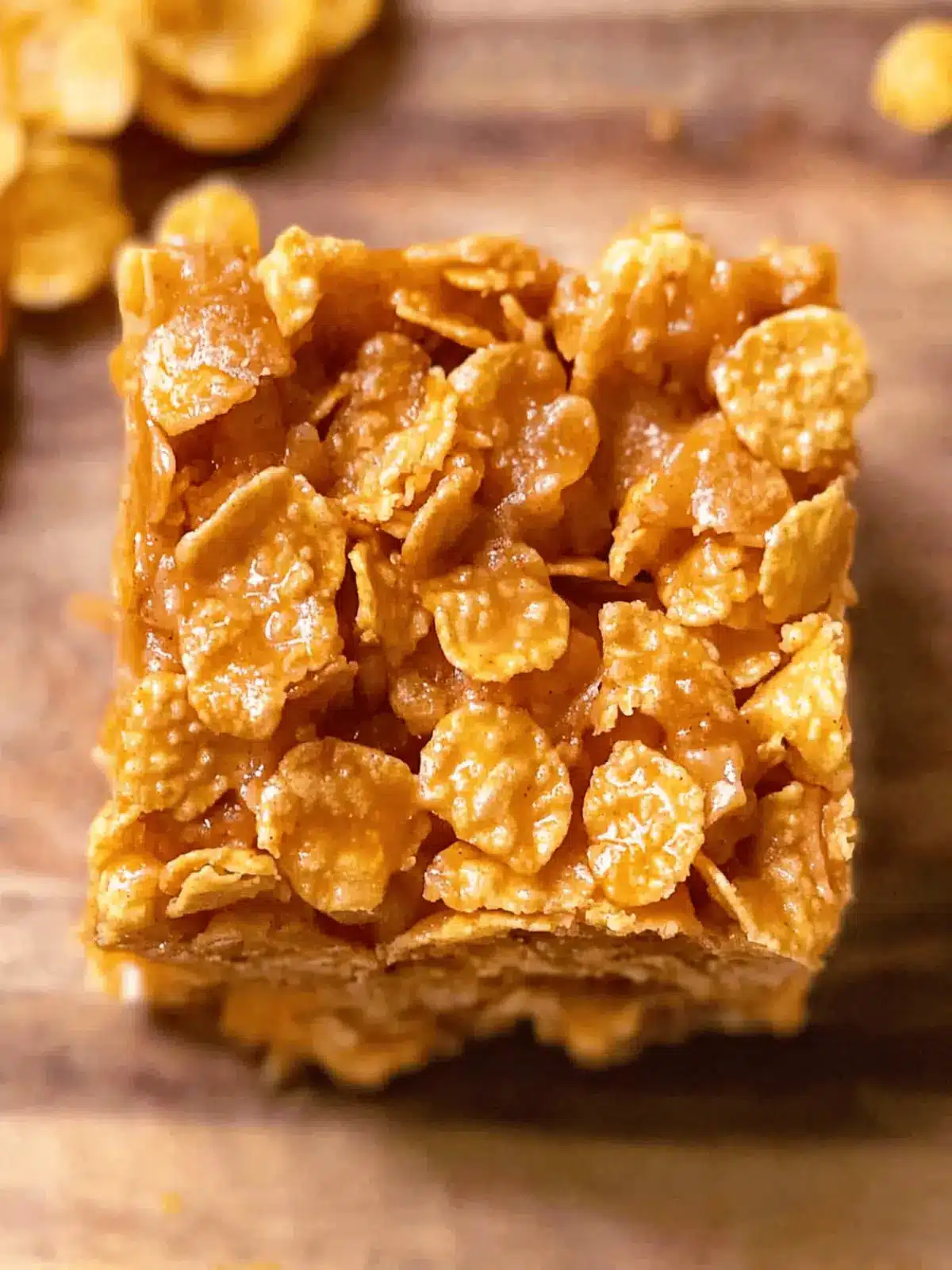 Peanut Butter Cornflake Bars