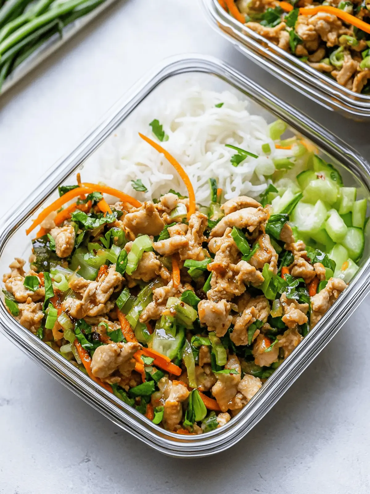 Chicken Egg Roll Bowl