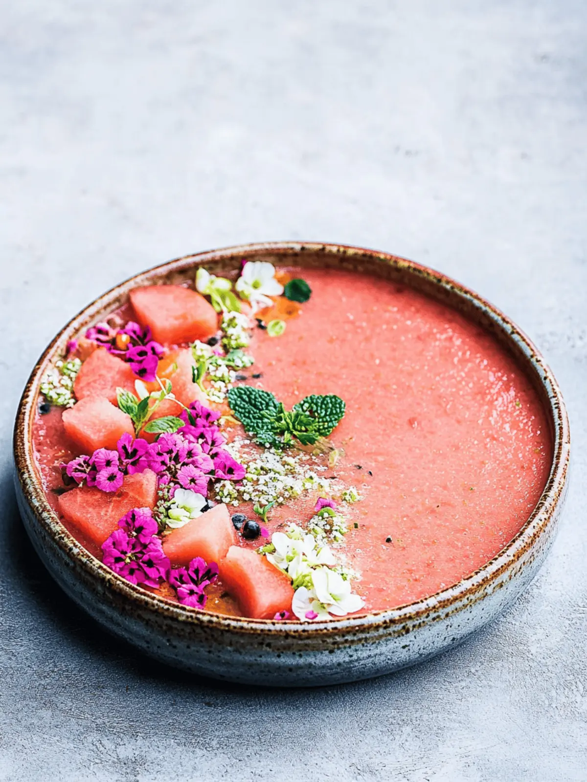 Watermelon Gazpacho