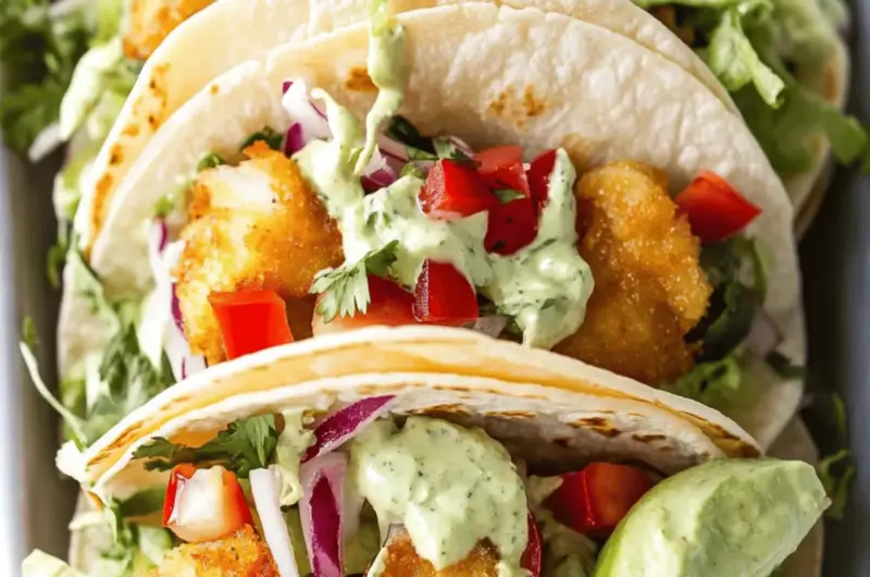 Crispy Baja Fish Tacos