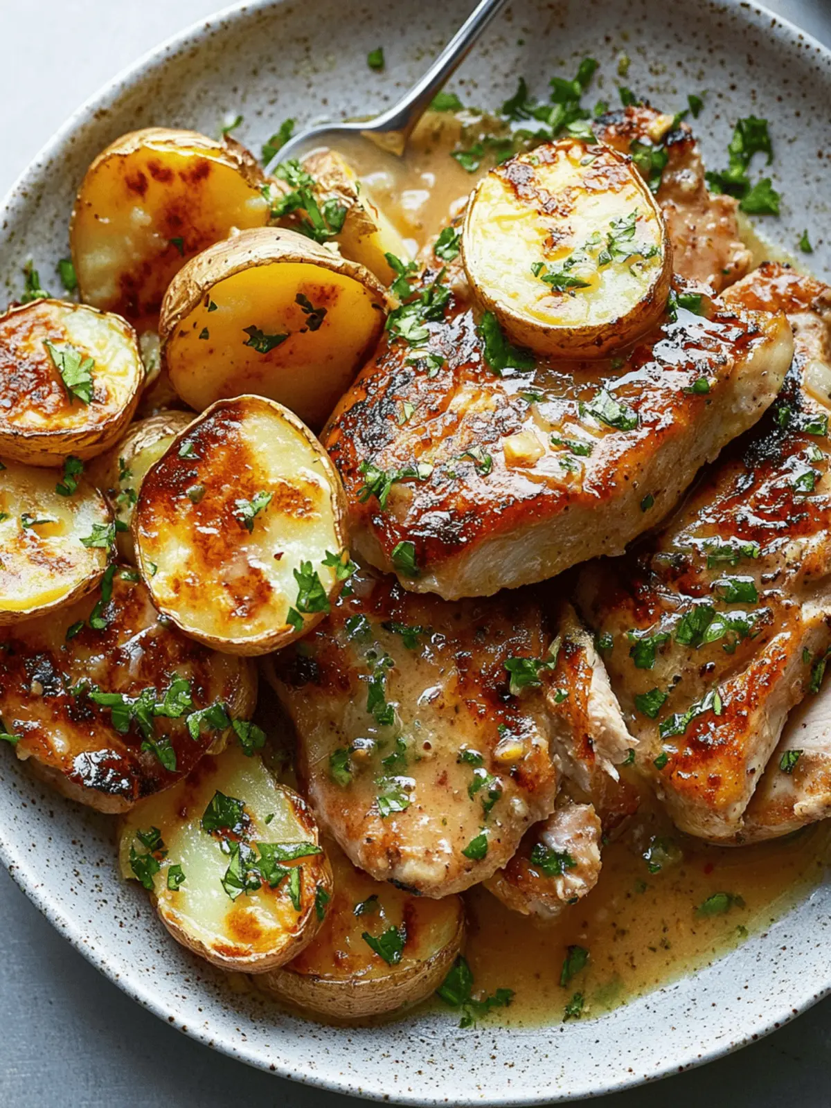 Chile-Butter Chicken With Vinegared Potatoes for a Flavor Feast 3 Chile-Butter Chicken With Vinegared Potatoes