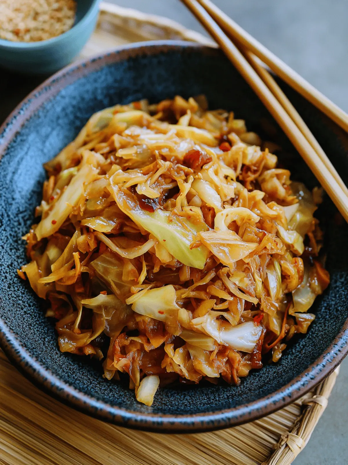 Chinese Hot and Sour Cabbage