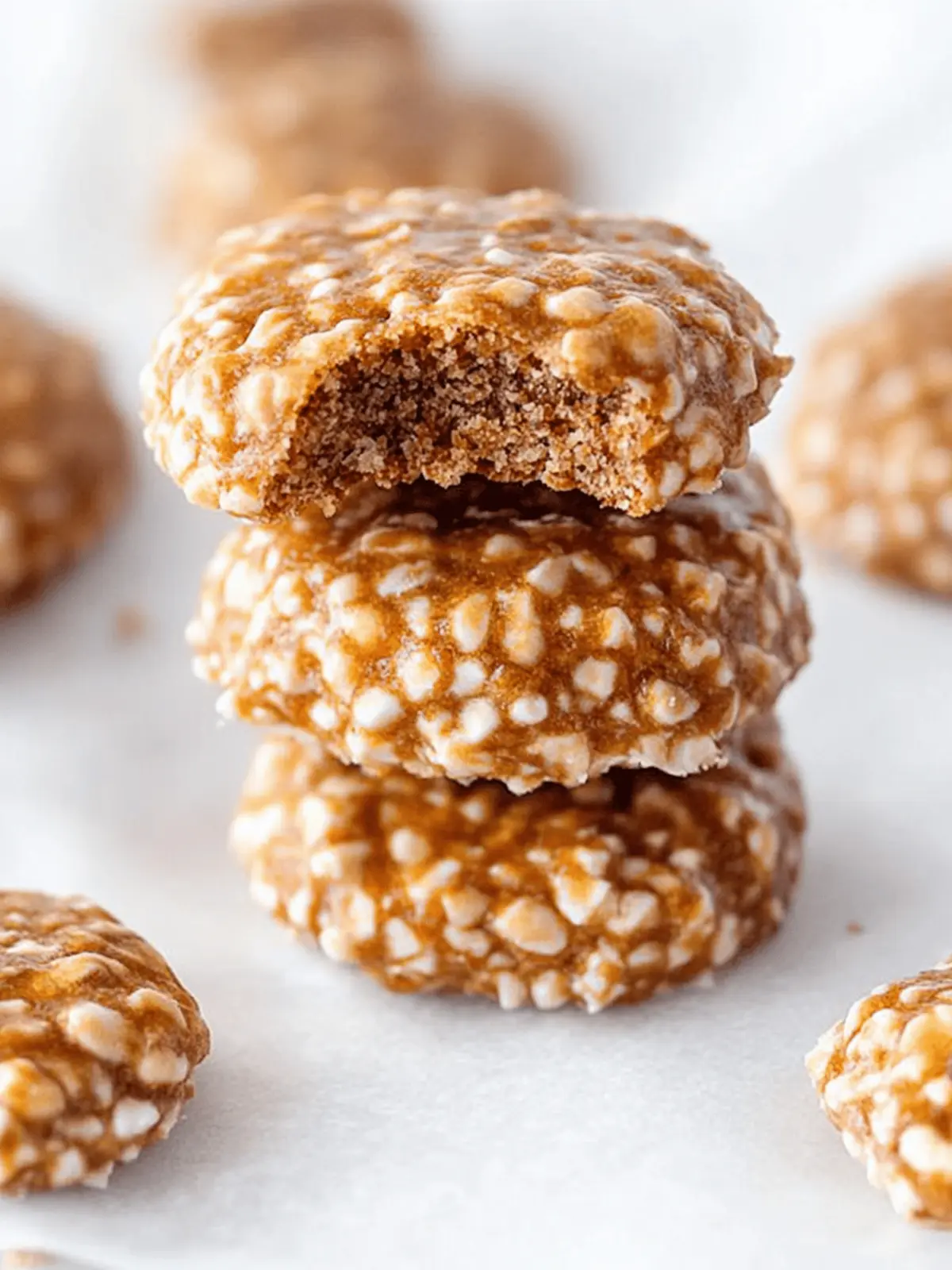 Homemade Star Crunch Cookies