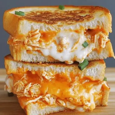 Buffalo Chicken Grilled Cheese