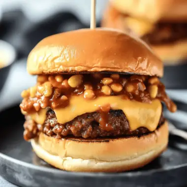 Chili Cheeseburgers