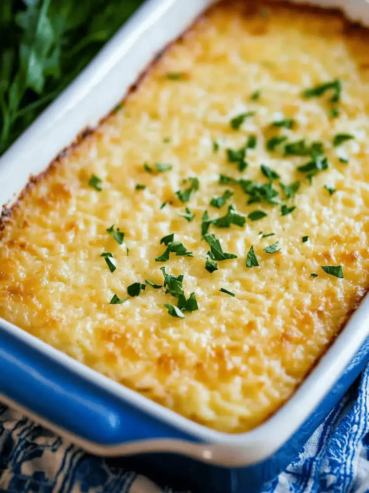 Smoked Gouda Cheese Grits Casserole