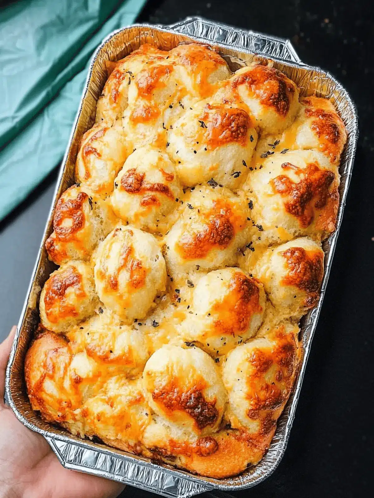 Cheesy Smoked Bread