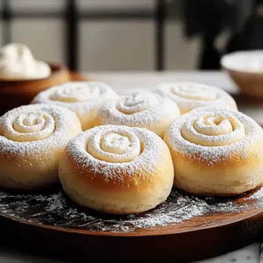 Vanilla Pan de Mallorca Rolls