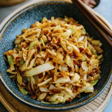 Chinese Hot and Sour Cabbage