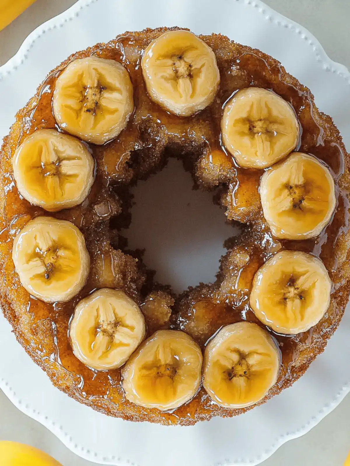 Banana Upside Down Cake
