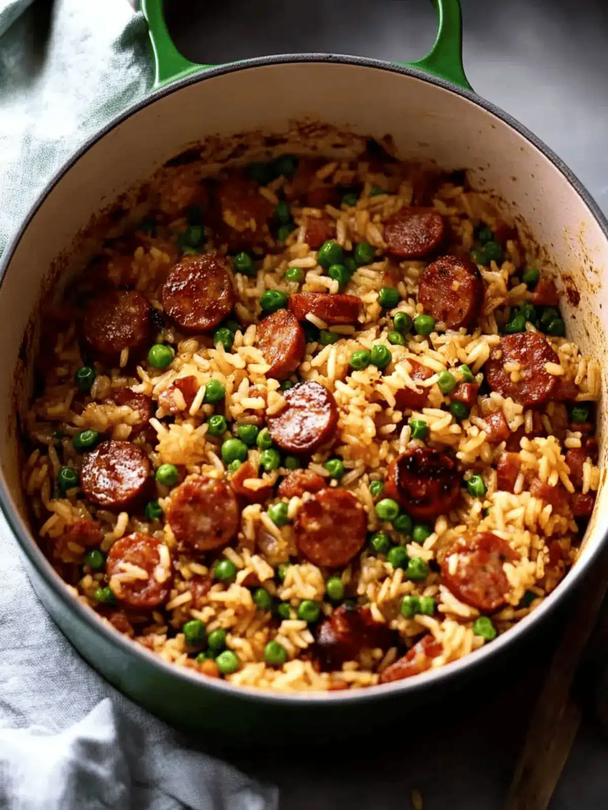 Smoked Sausage and Rice