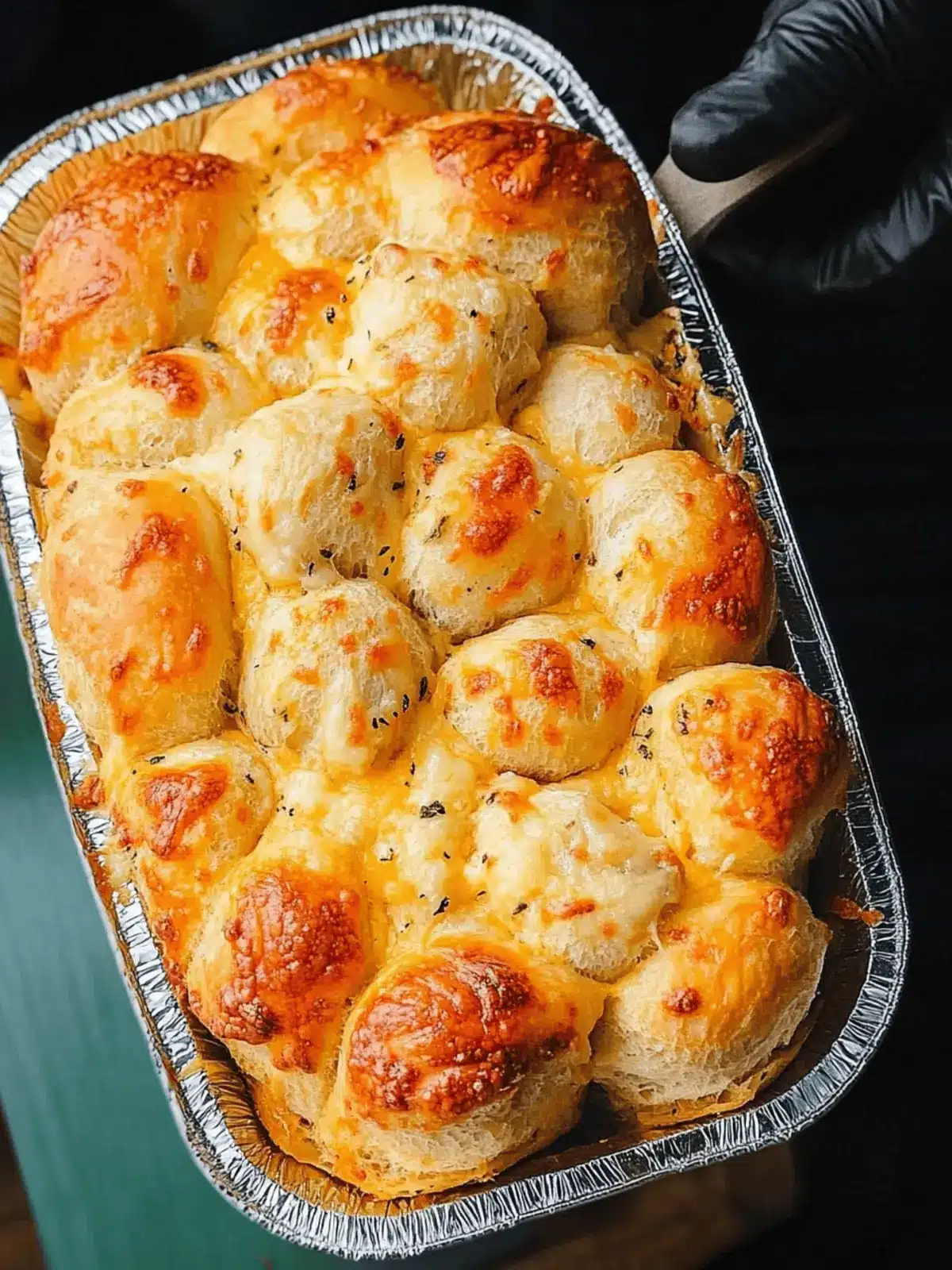 Cheesy Smoked Bread