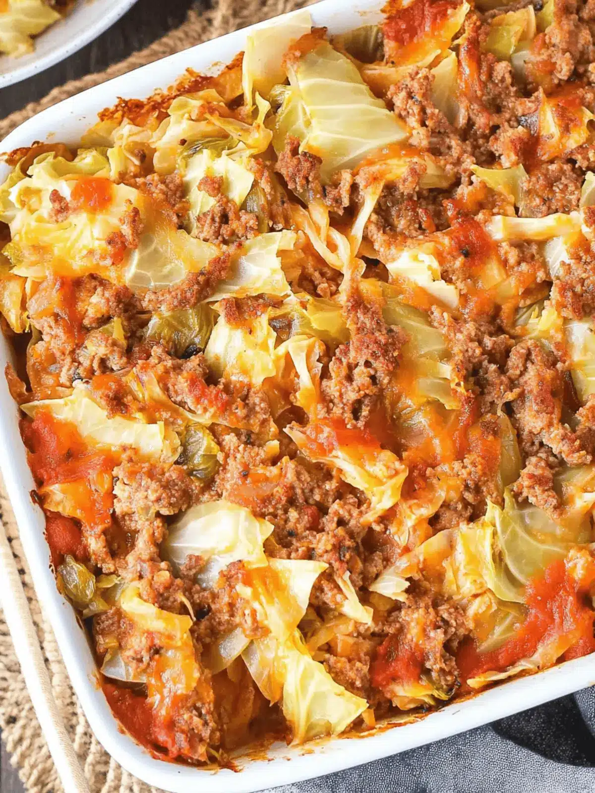 Cabbage Roll Casserole