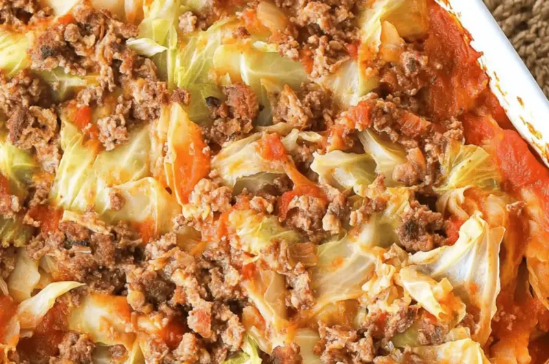 Delicious Cabbage Roll Casserole Made Easy for Weeknight Meals 1 Cabbage Roll Casserole
