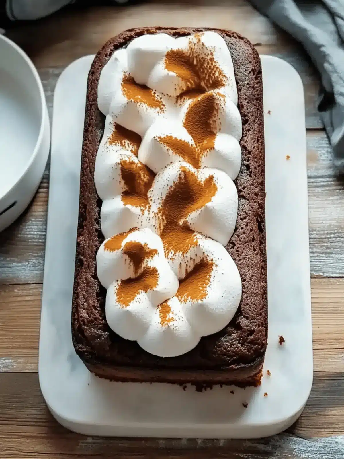 Mouthwatering S'Mores Loaf Cake