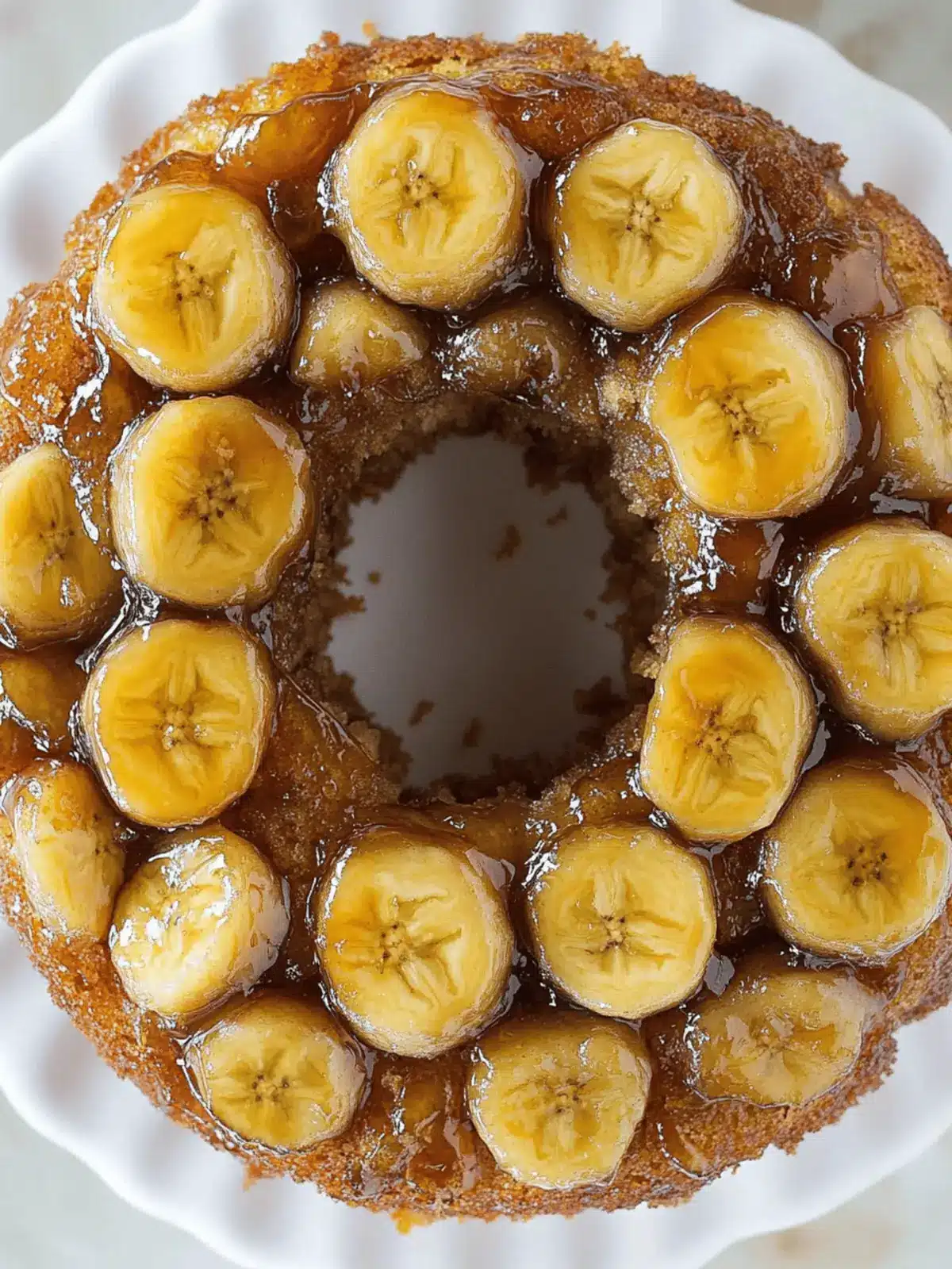 Banana Upside Down Cake