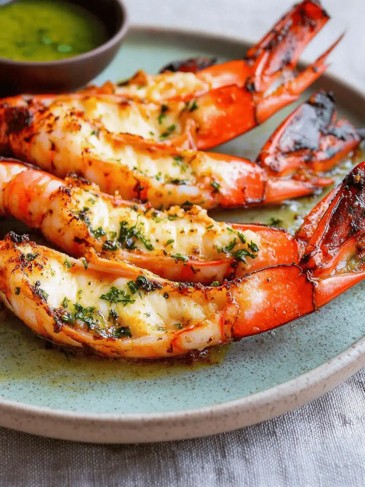 Savor Garlic Confit Butter BBQ Butterflied Prawns Today 3 Garlic Confit Butter BBQ Butterflied Prawns