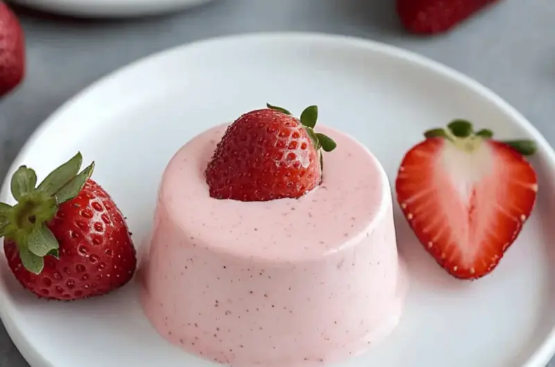 Strawberry Panna Cotta