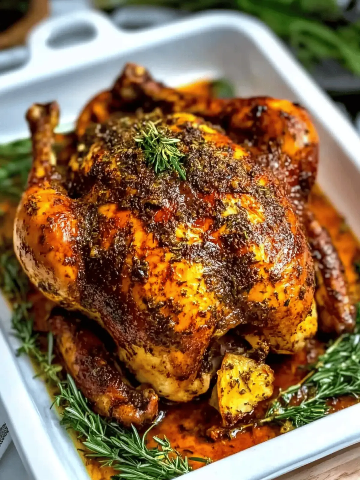 Garlic Herb Butter Roasted Chicken for Irresistible Flavor 4 Garlic Herb Butter Roasted Chicken