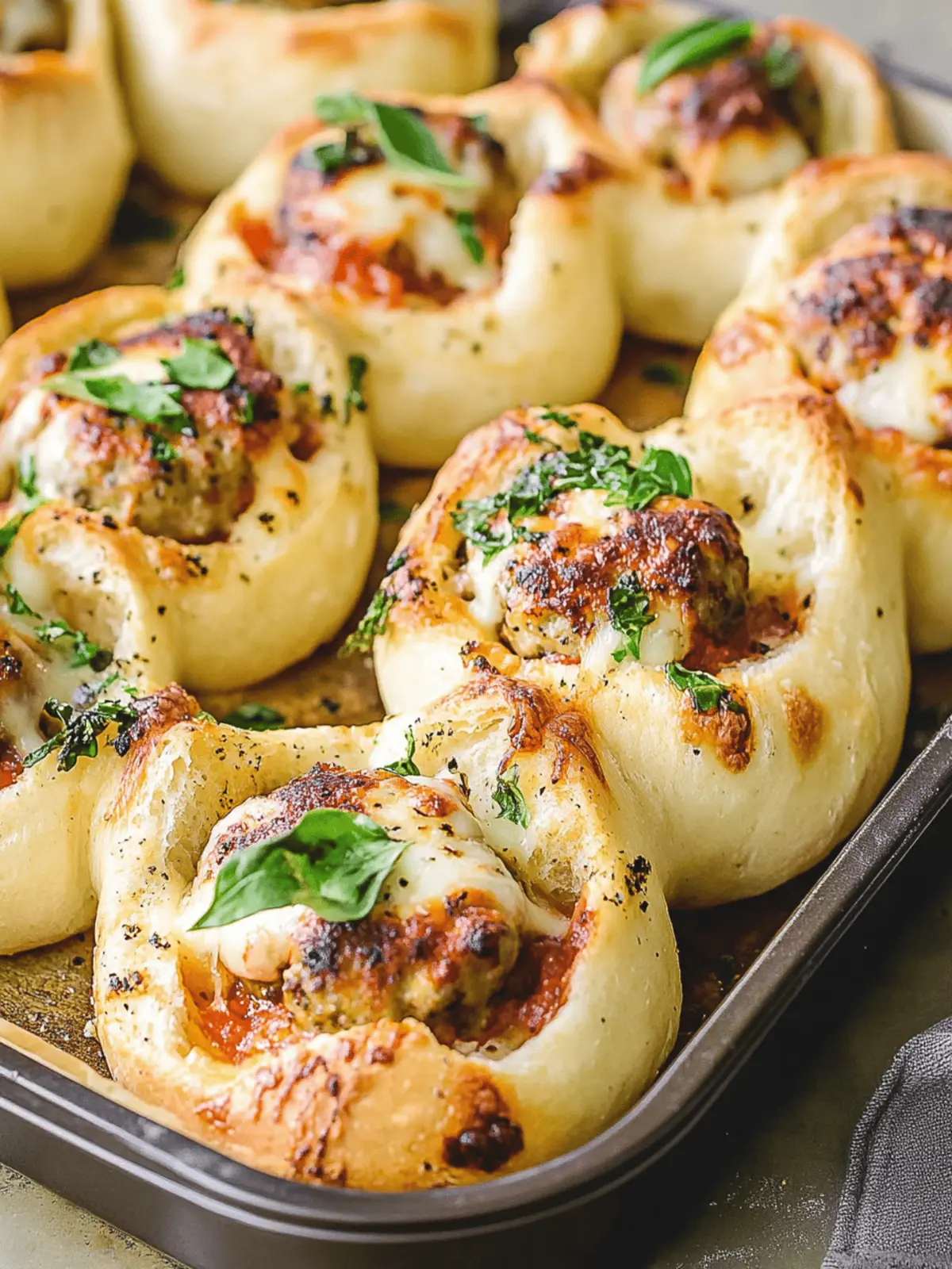 Meatball Stuffed Garlic Bread: Your New Favorite Comfort Snack 3 Meatball Stuffed Garlic Bread