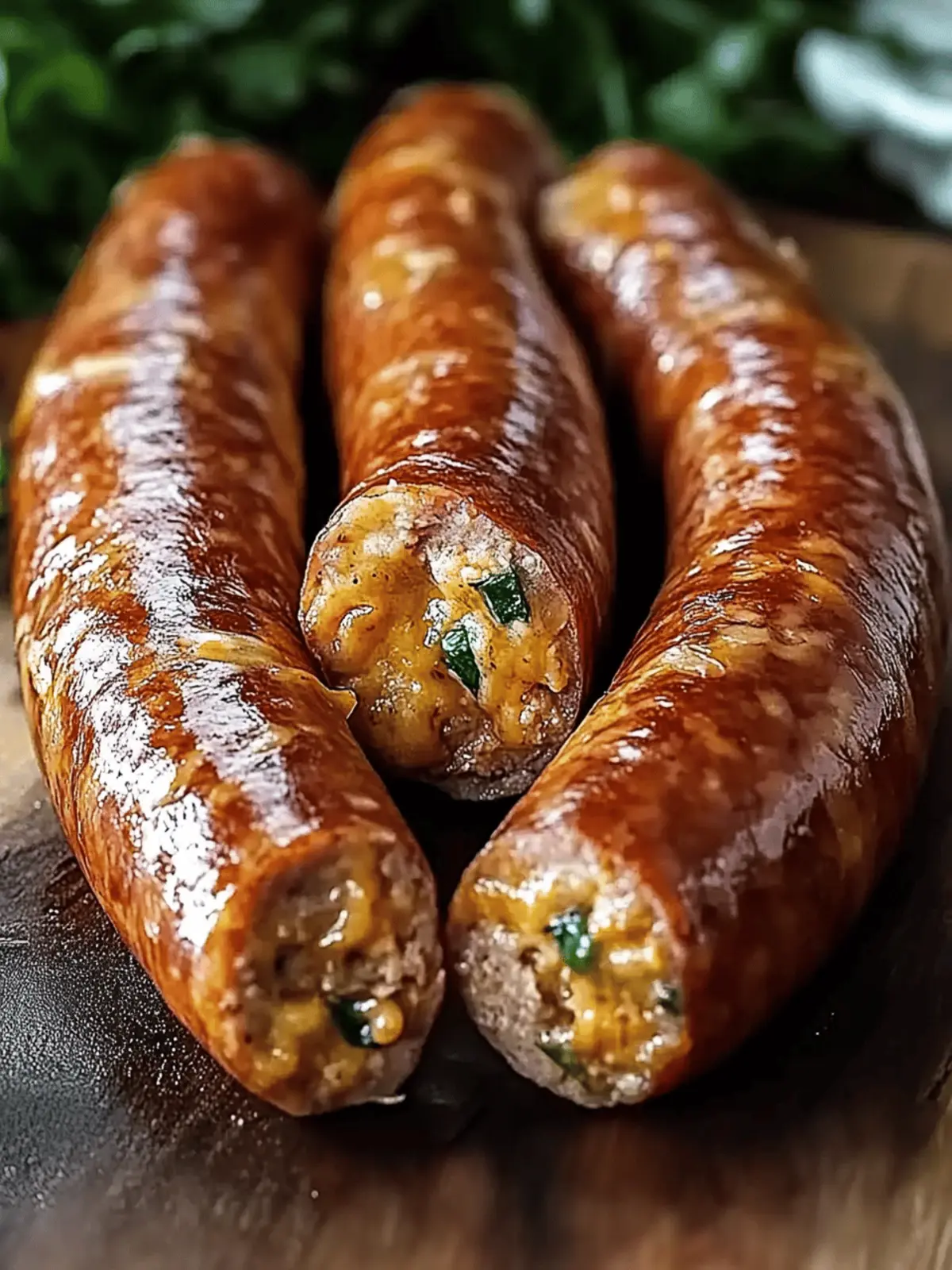 Pepperjack Cheese Sausage