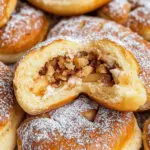 Apple Cheesecake Brioche Buns
