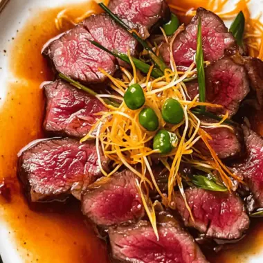 Beef Tataki
