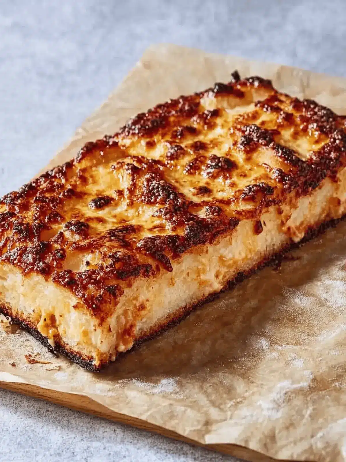 Small-Batch Cheesy Focaccia