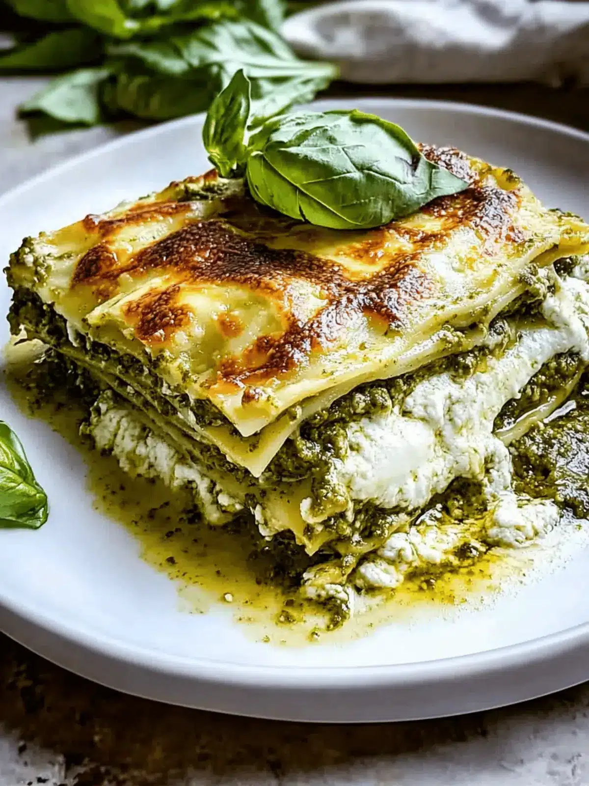 Heavenly Lasagna al Pesto: Your Ultimate Comfort Food Delight 4 Lasagna al Pesto