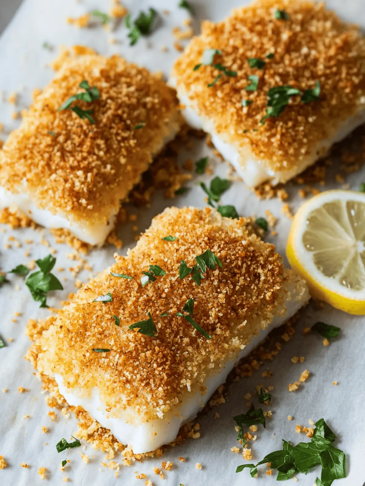 Crispy Panko Parmesan Encrusted Cod for Easy Weeknight Wins 3 Panko Parmesan Encrusted Cod