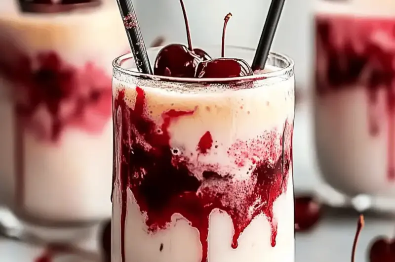 Cherry Earl Grey Milk Tea
