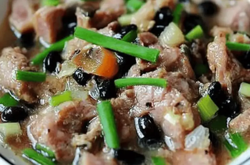 Irresistible Steamed Pork with Black Beans and Garlic Delight 1 Steamed Pork with Black Beans and Garlic