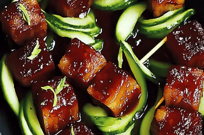 Sticky Pork Belly Bites: Quick, Savory Treats Everyone Loves 1 Sticky Pork Belly Bites