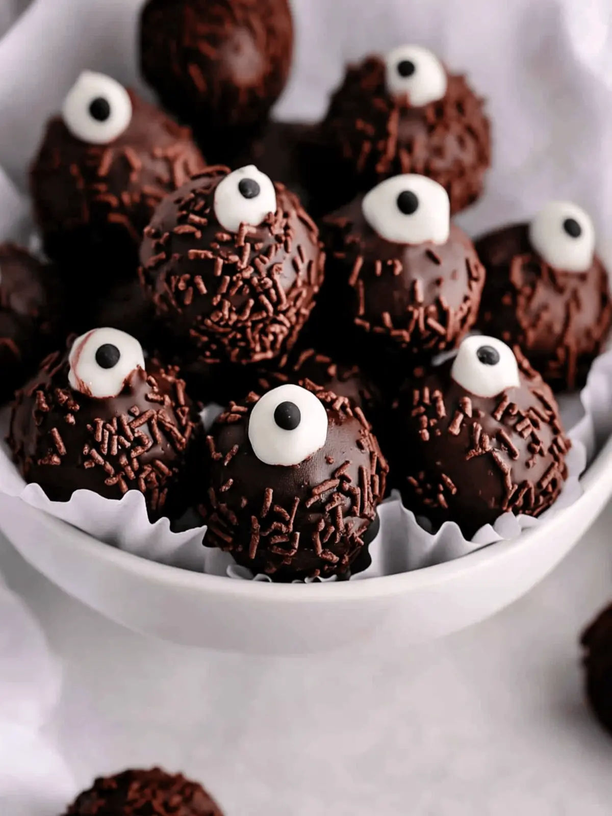 Double Chocolate Brownie Truffles