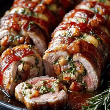 Hairy Bikers Stuffed Pork Tenderloin​