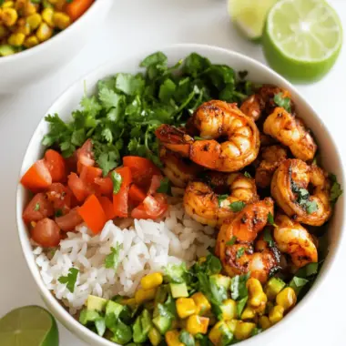 Chipotle Shrimp Rice Bowls