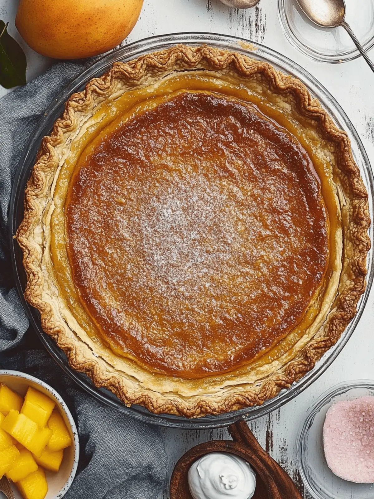 Salty Honey Pie: Indulge in This Sweet & Savory Delight 2 Salty Honey Pie • Olive & Mango