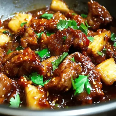Super Tender Pineapple Pork