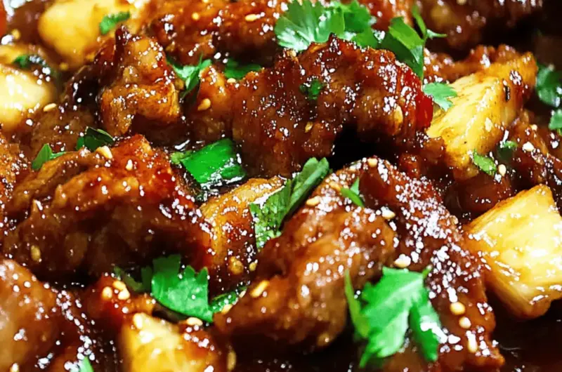 Super Tender Pineapple Pork for a Sweet and Savory Feast 1 Super Tender Pineapple Pork