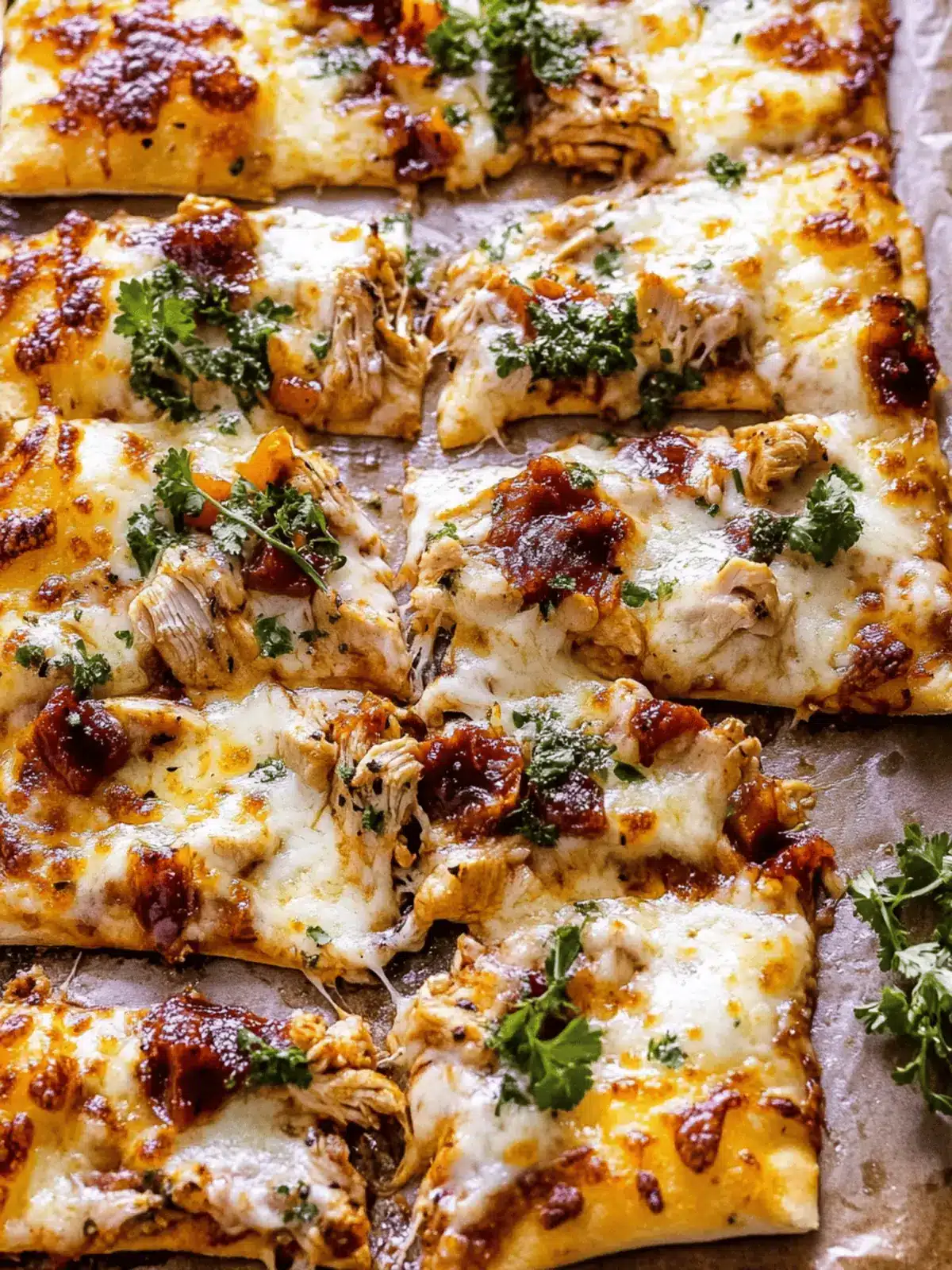 Sheet Pan BBQ Chicken Pizza: Easy, Flavor-Packed Fun! 2 Sheet Pan BBQ Chicken Pizza