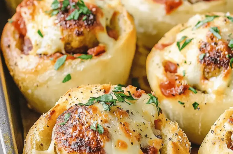 Meatball Stuffed Garlic Bread: Your New Favorite Comfort Snack 1 Meatball Stuffed Garlic Bread