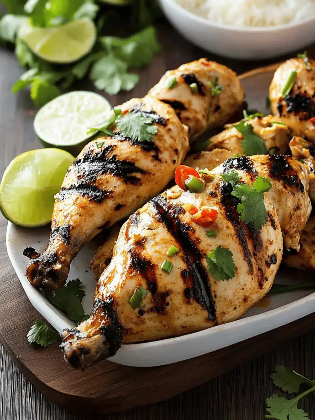 Thai Coconut Grilled Chicken