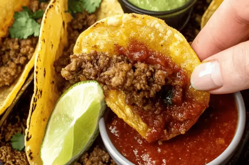 Crispy Ground Beef Tacos