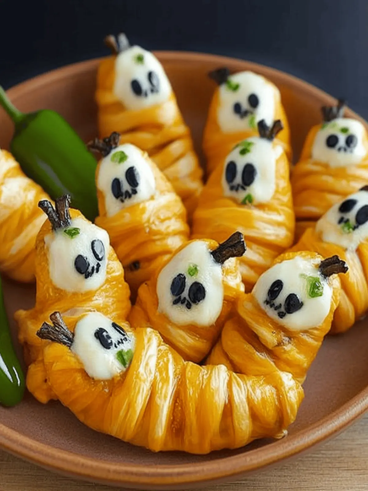 Jalapeno Popper Mummies