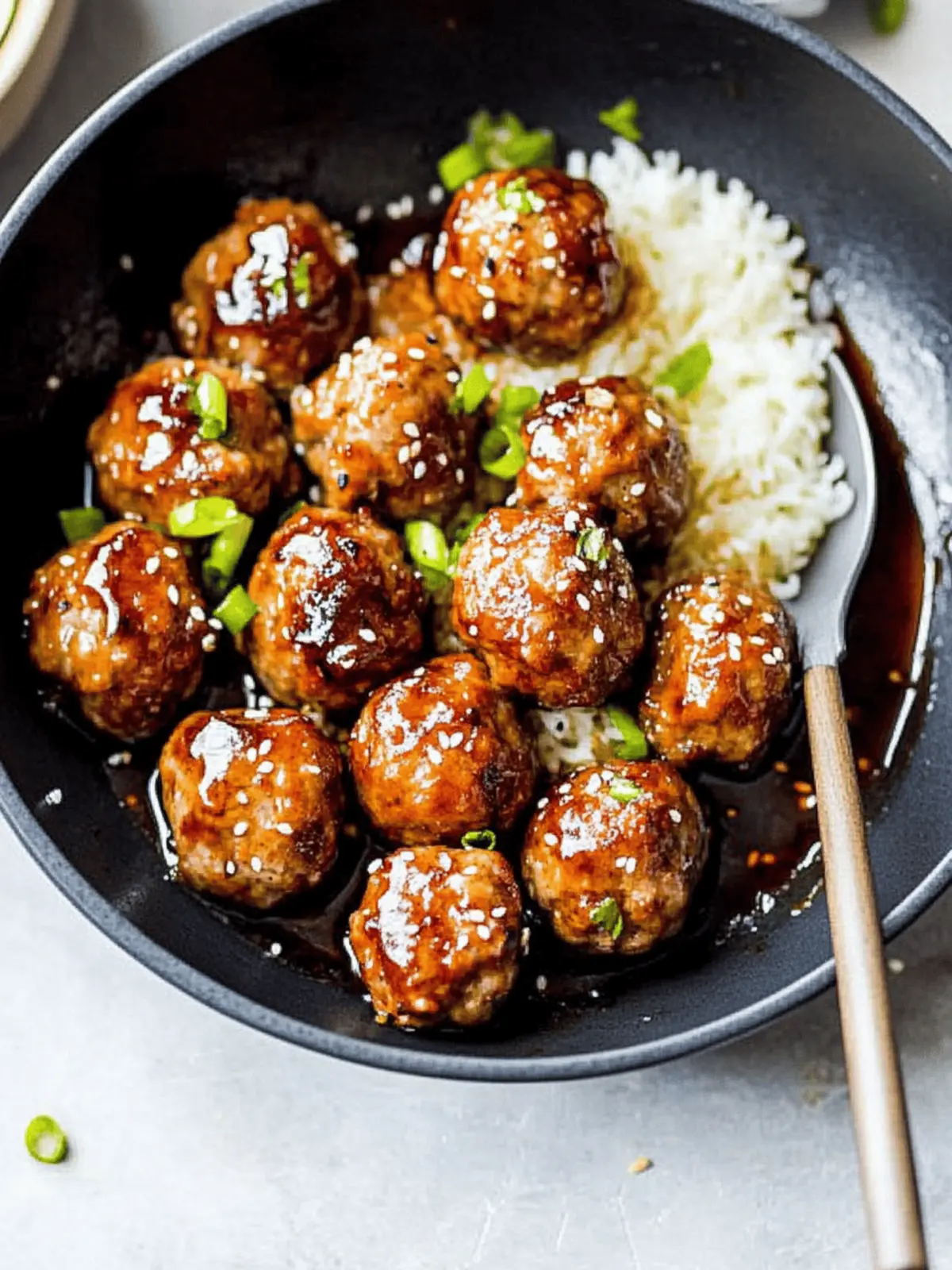 Savory Teriyaki Pork Meatballs for a Dinner Win 4 Teriyaki Pork Meatballs