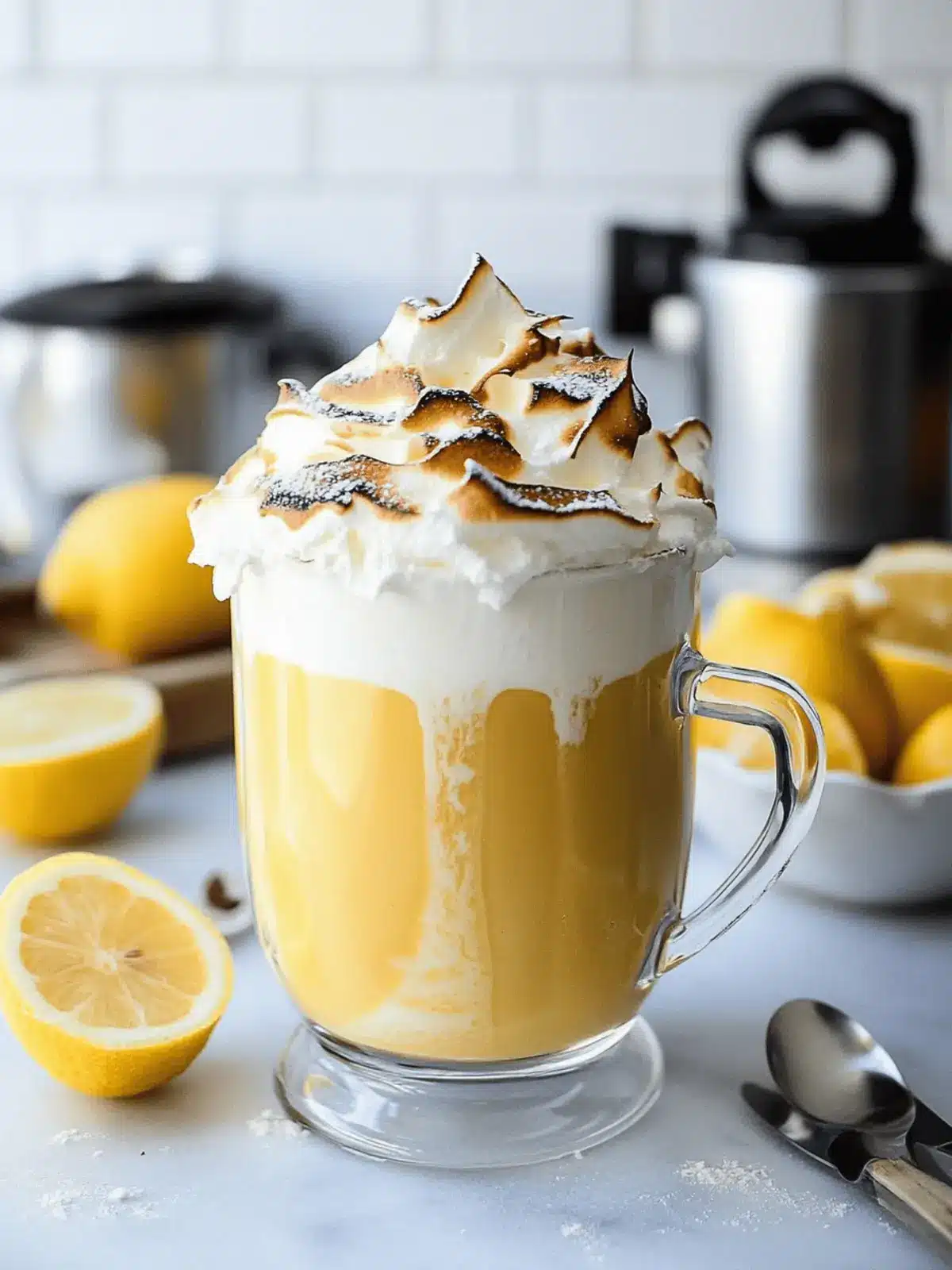 Lemon Meringue Hot Chocolate