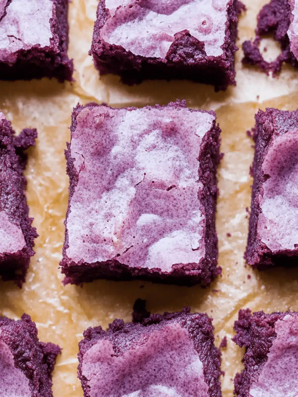 Ube Brownies