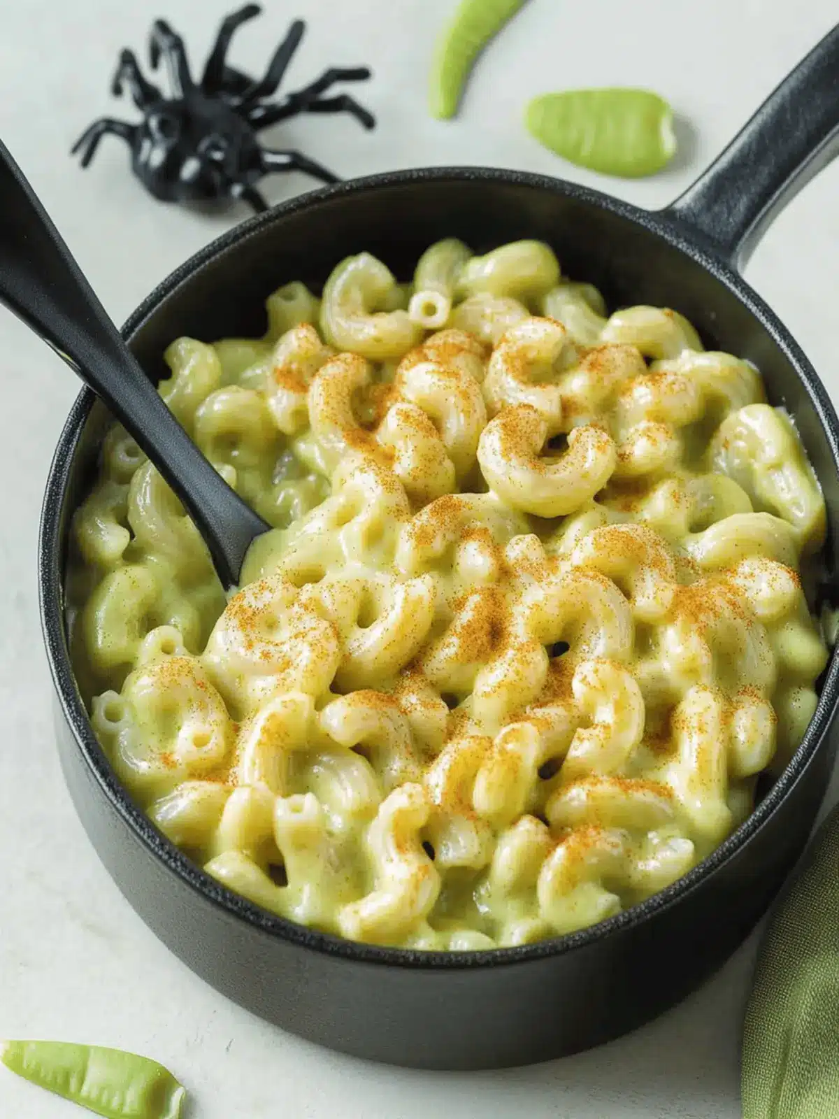 Halloween Mac and Cheese