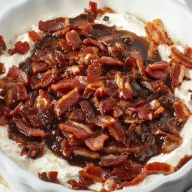 Boursin Dip With Bacon And Fig